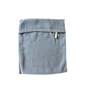 MerSea Blue Knit Travel Pouch Bag The World Is Your Oyster Accessory Case